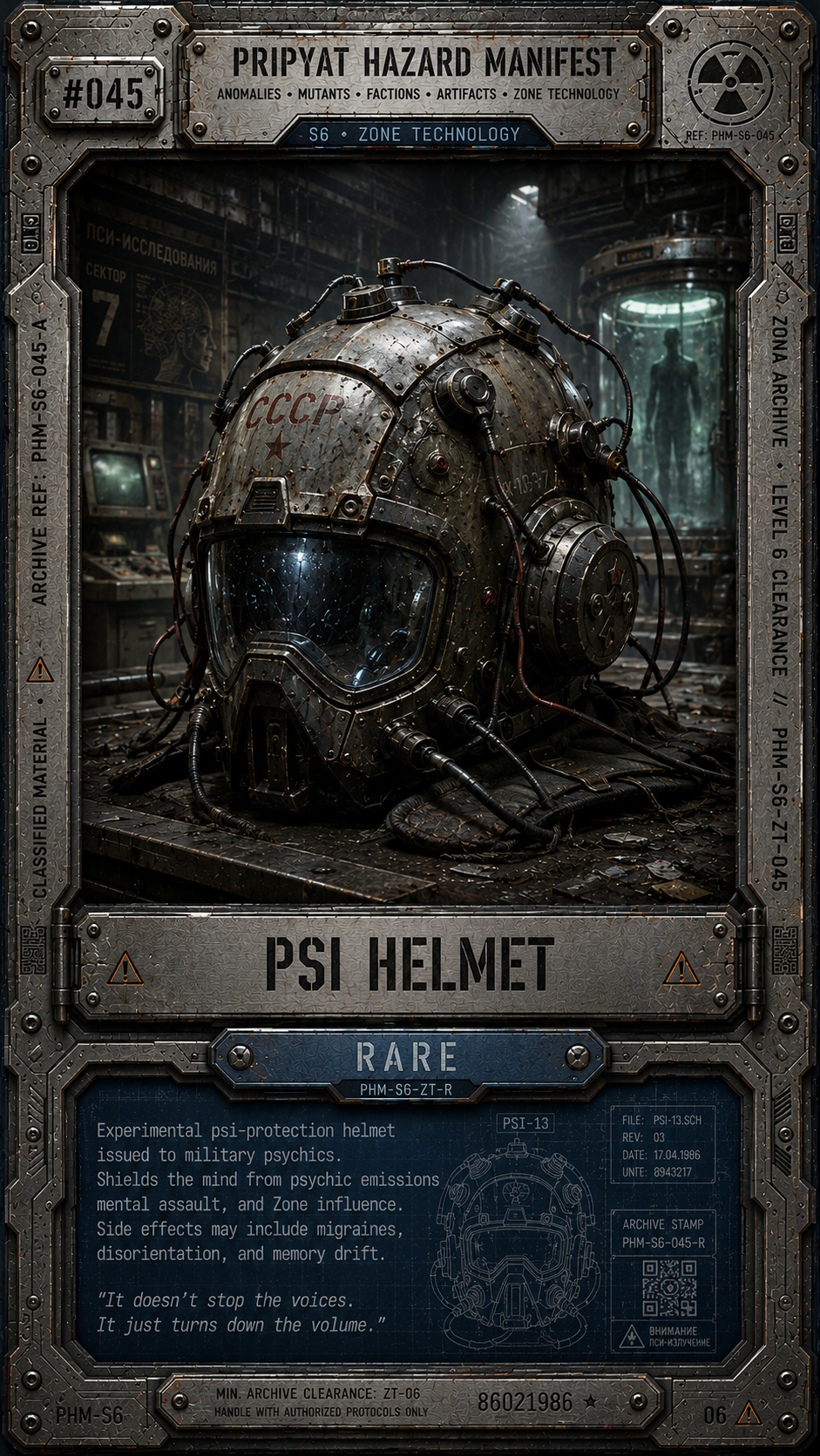 Psi Helmet