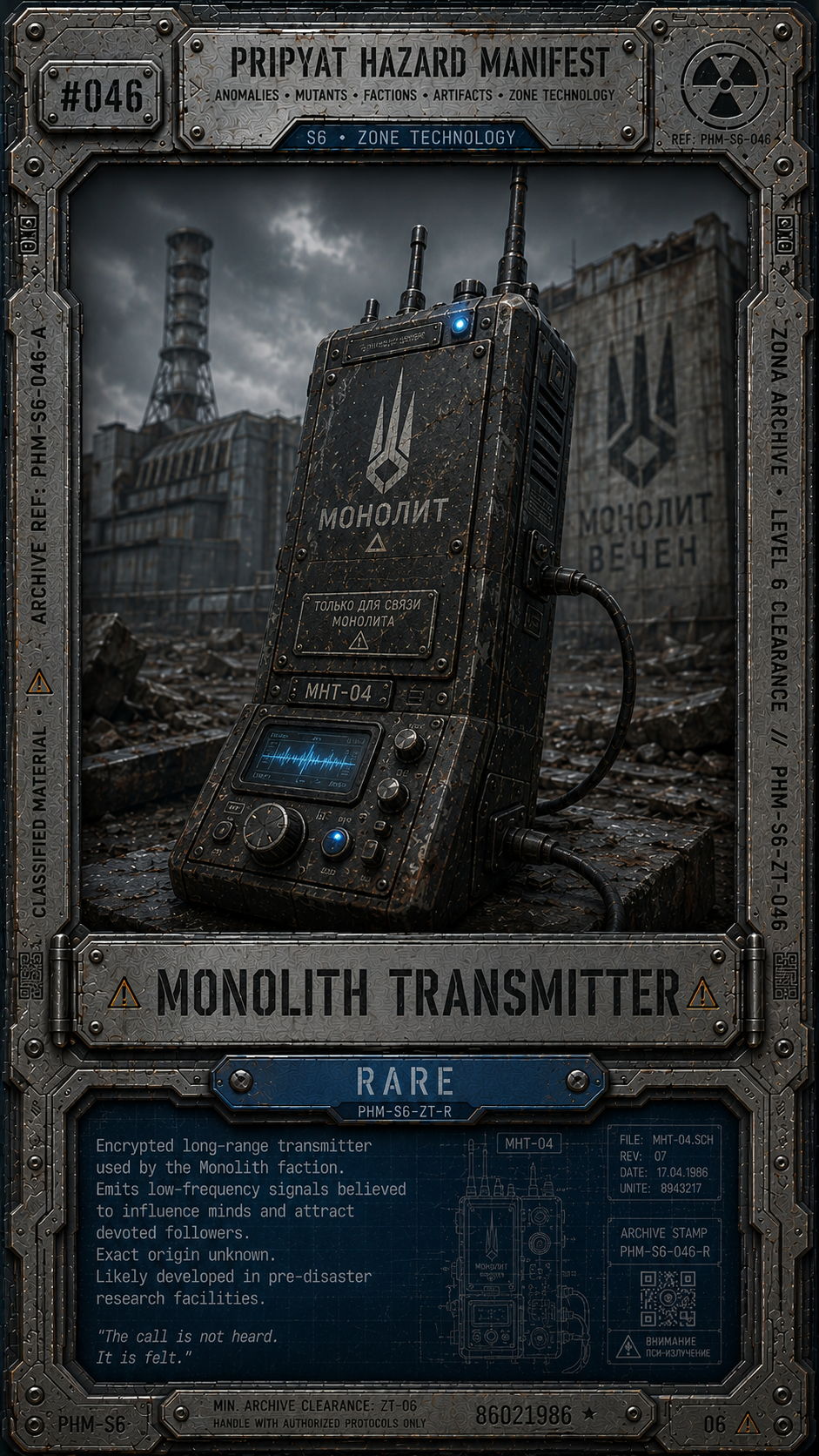 Monolith Transmitter